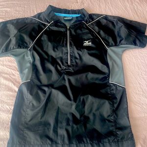 Mizuno fast pitch nylon pullover size YM